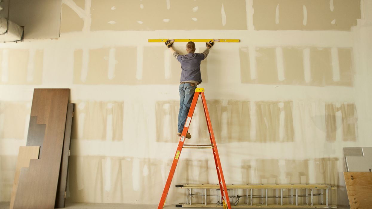 Man working in a trade