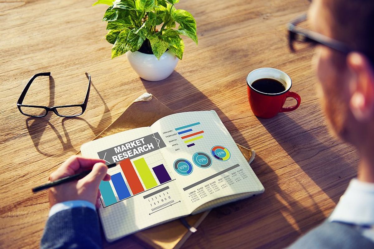 Market research concept