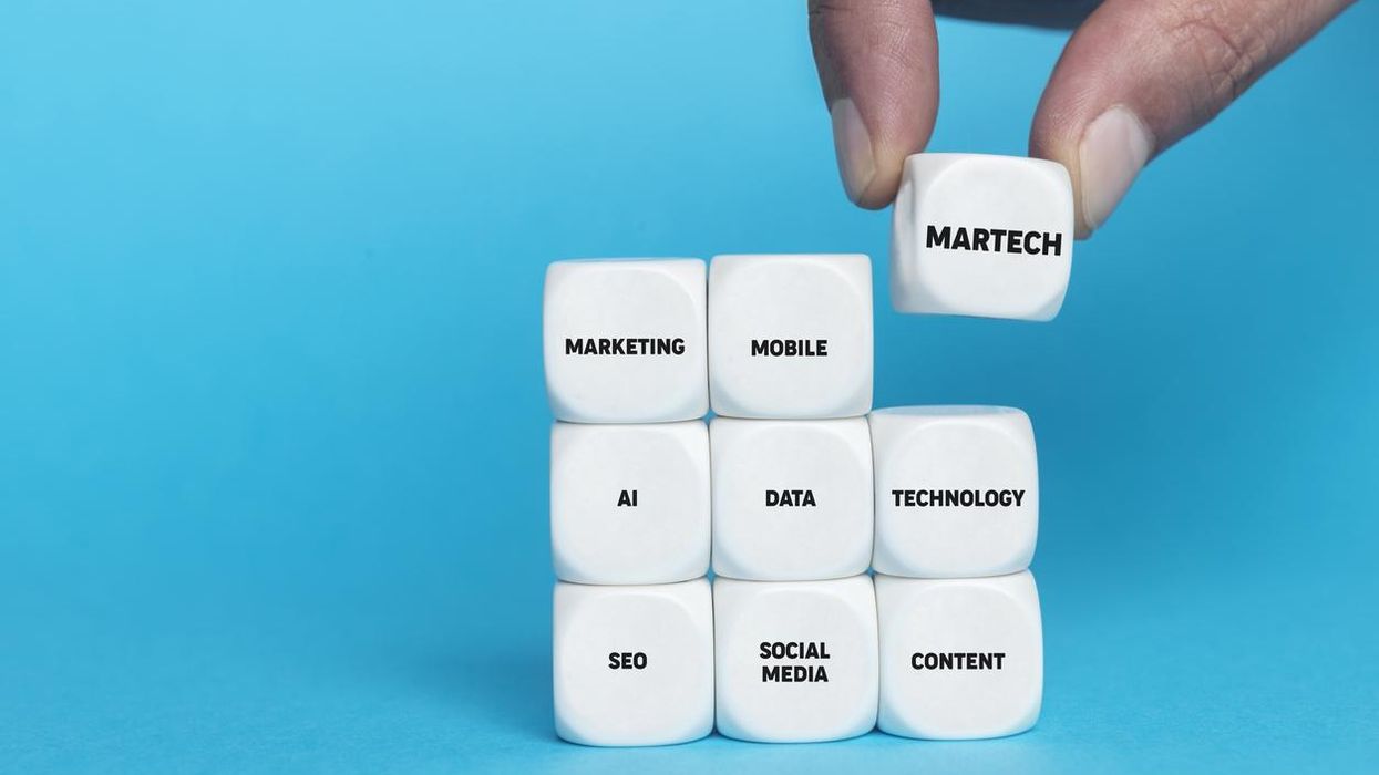 MarTech Stack concept