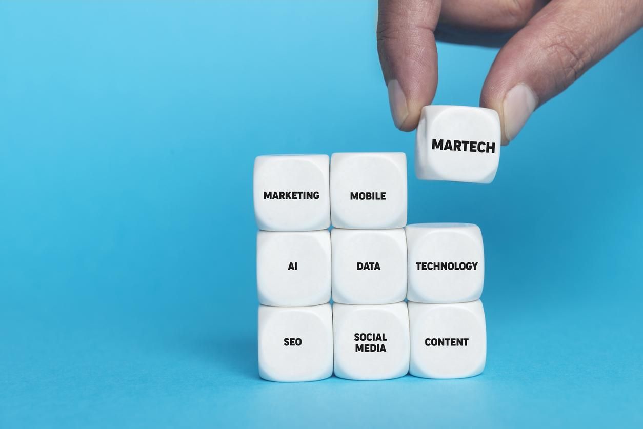 MarTech Stack concept