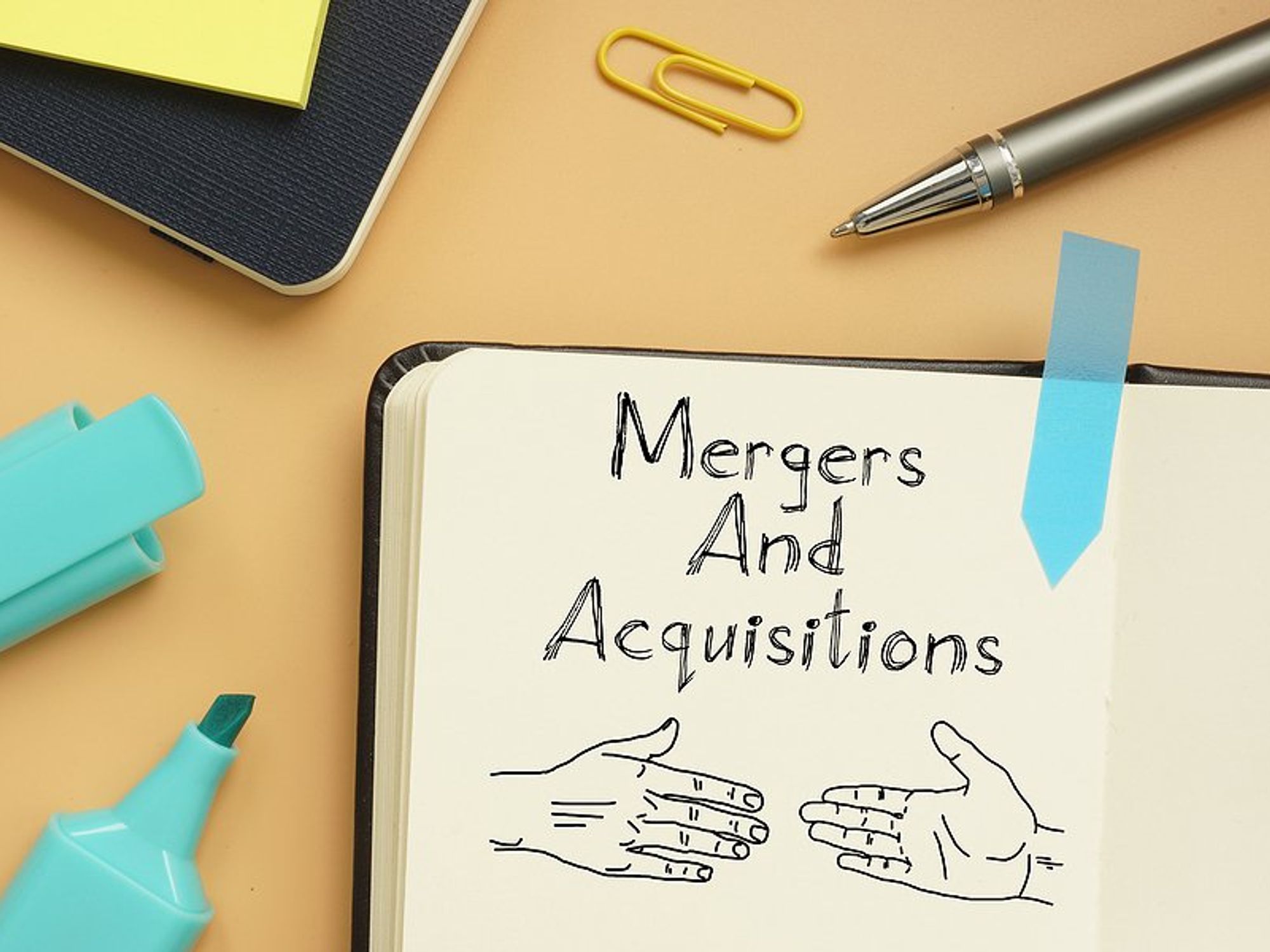 Mergers and acqusitions, M&A concept
