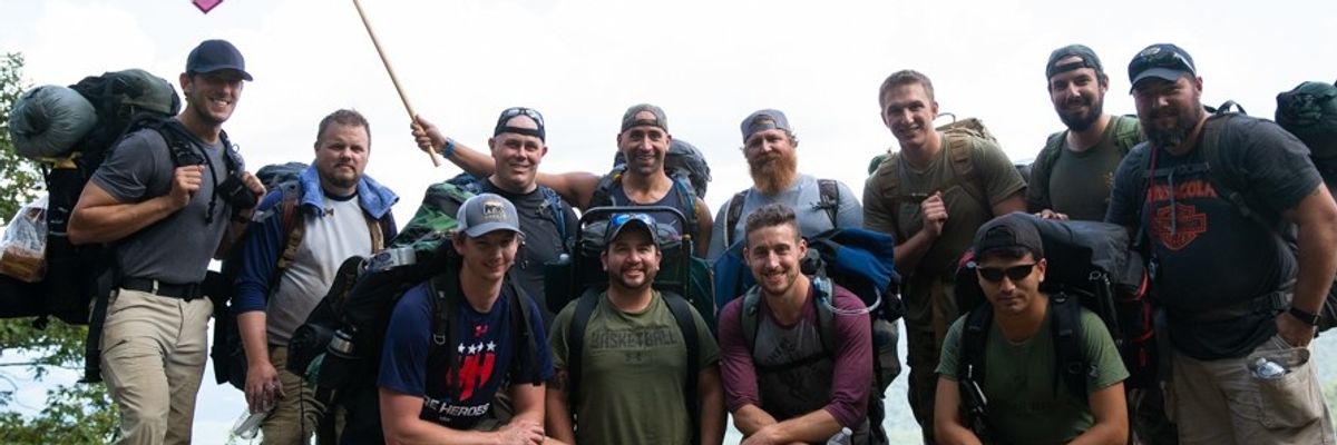 Military veteran employees of Power participate in a bi-annual Veteran Expedition. Each expedition is designed to encourage personal development, address common pitfalls of military transition and build a stronger veteran culture in the business—while also including an element of service to the community.