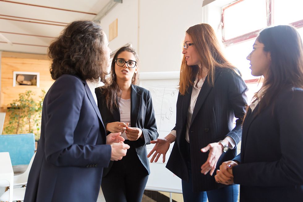 New manager calls a team meeting