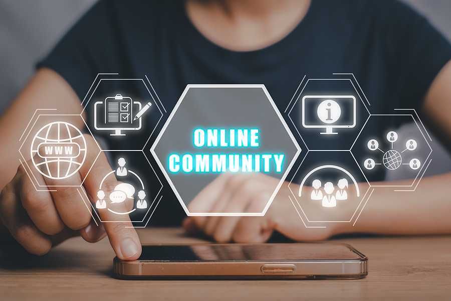 Online community concept