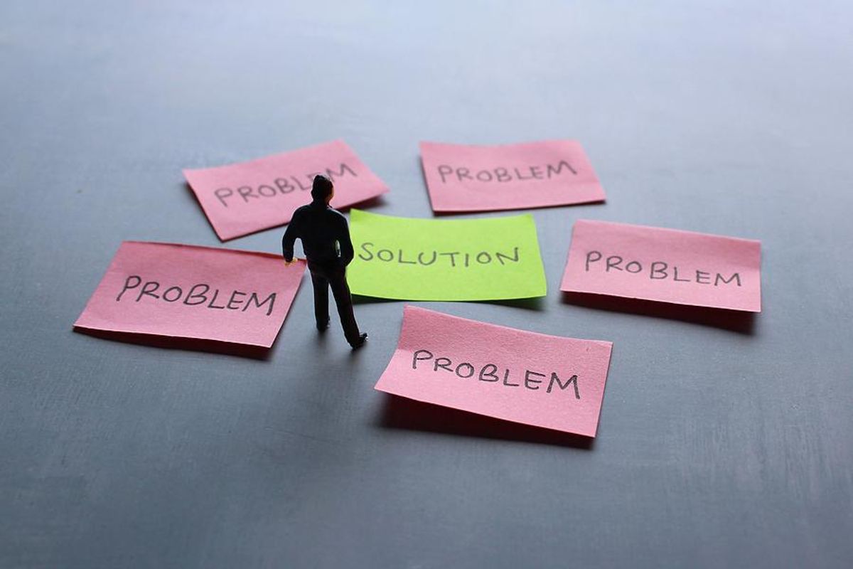 Problem solving, problem, solution, solving problems