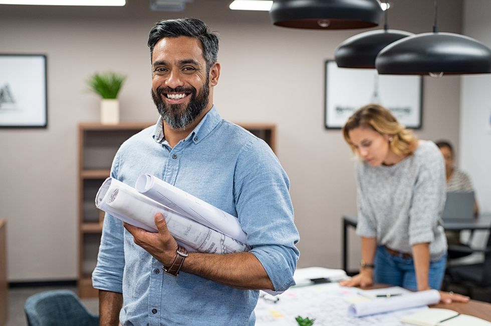 Professional man has relevant skills for a changing job market
