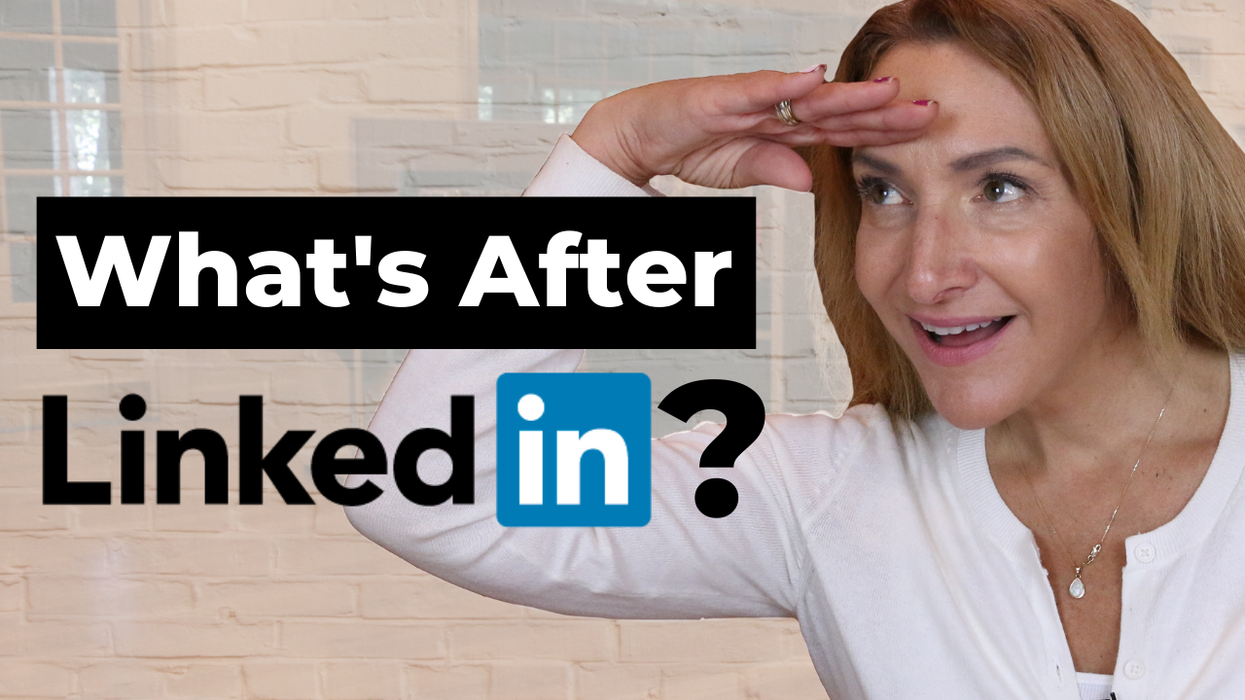 Professional man is on LinkedIn and on Work It Daily's micronet for your career