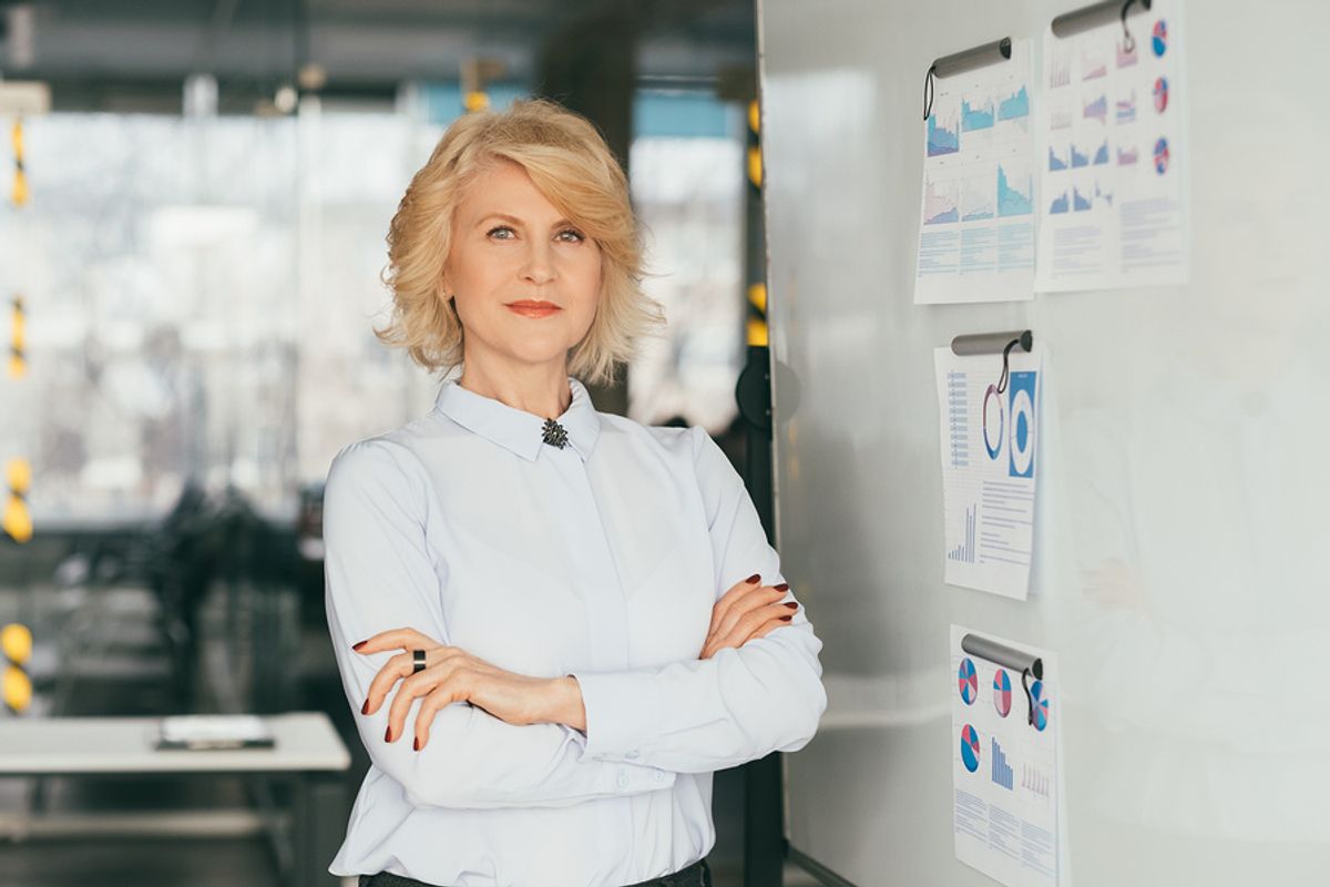 Professional woman in channel sales