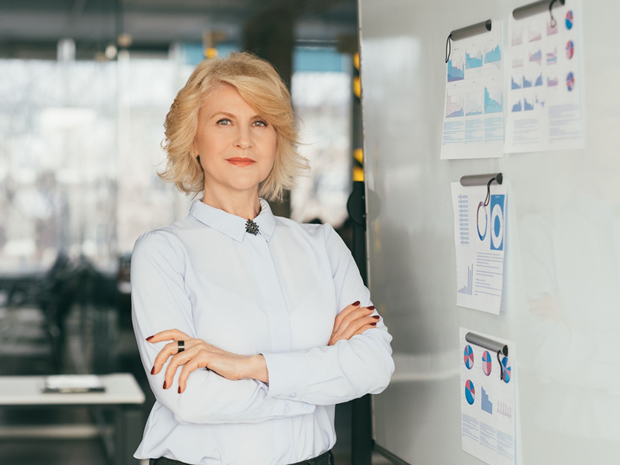 Professional woman in channel sales