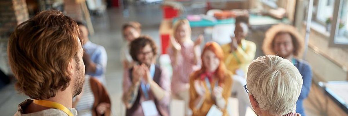 Professionals lead staff training and development