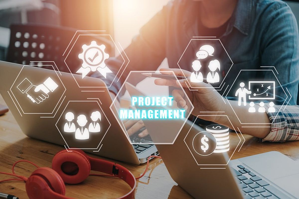 Project management concept