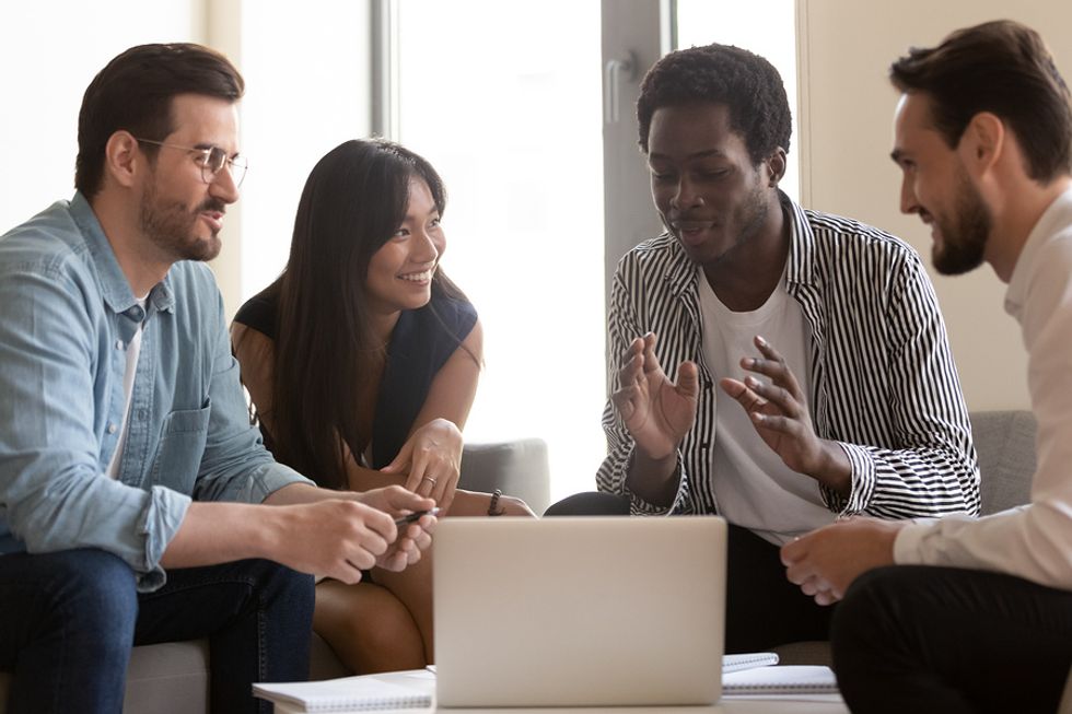 Promoted employee puts company goals above his career goals