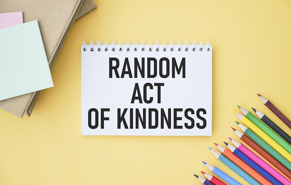 Random act of kindness concept