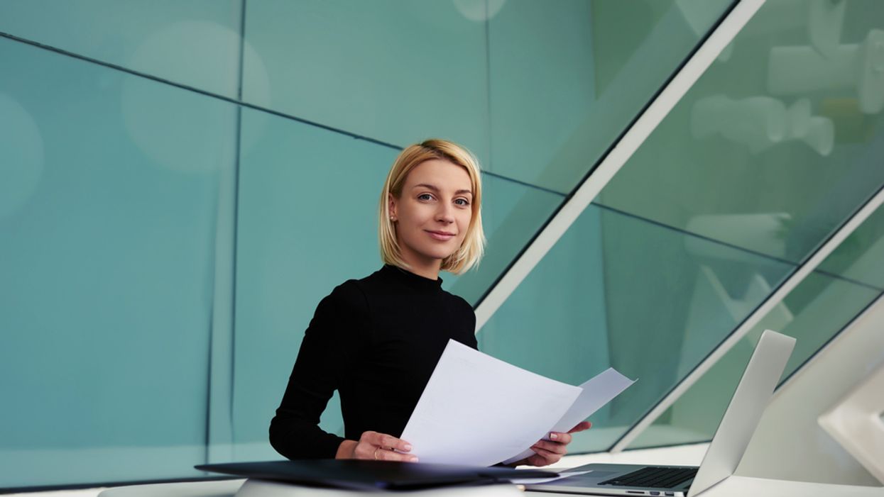 Recruiter reads a powerful resume