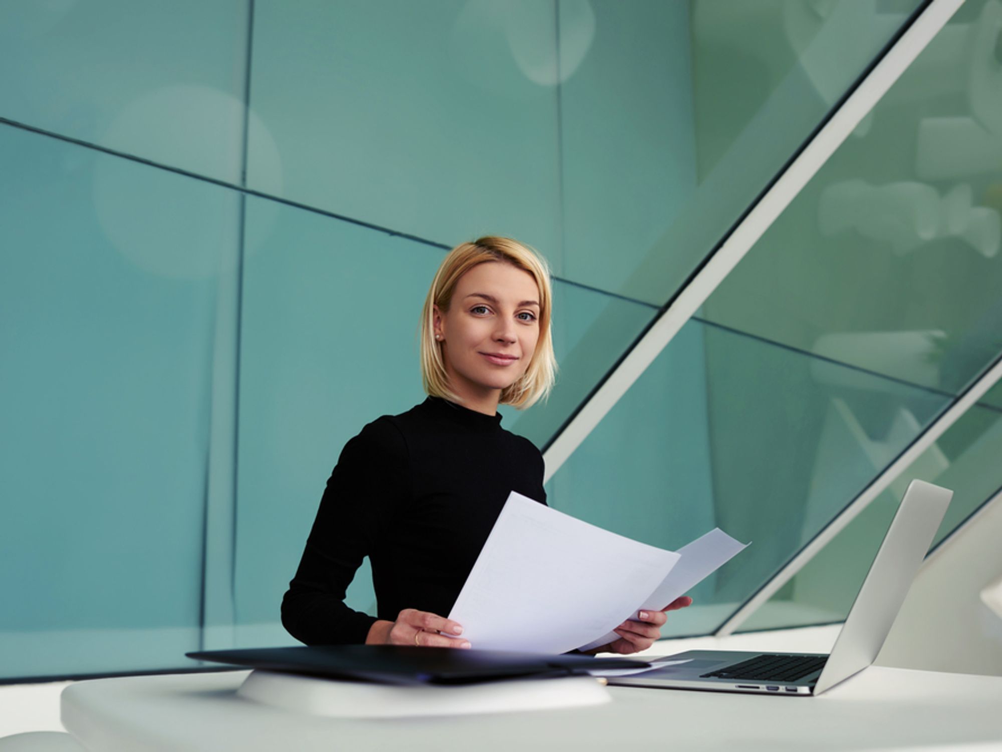 Recruiter reads a powerful resume