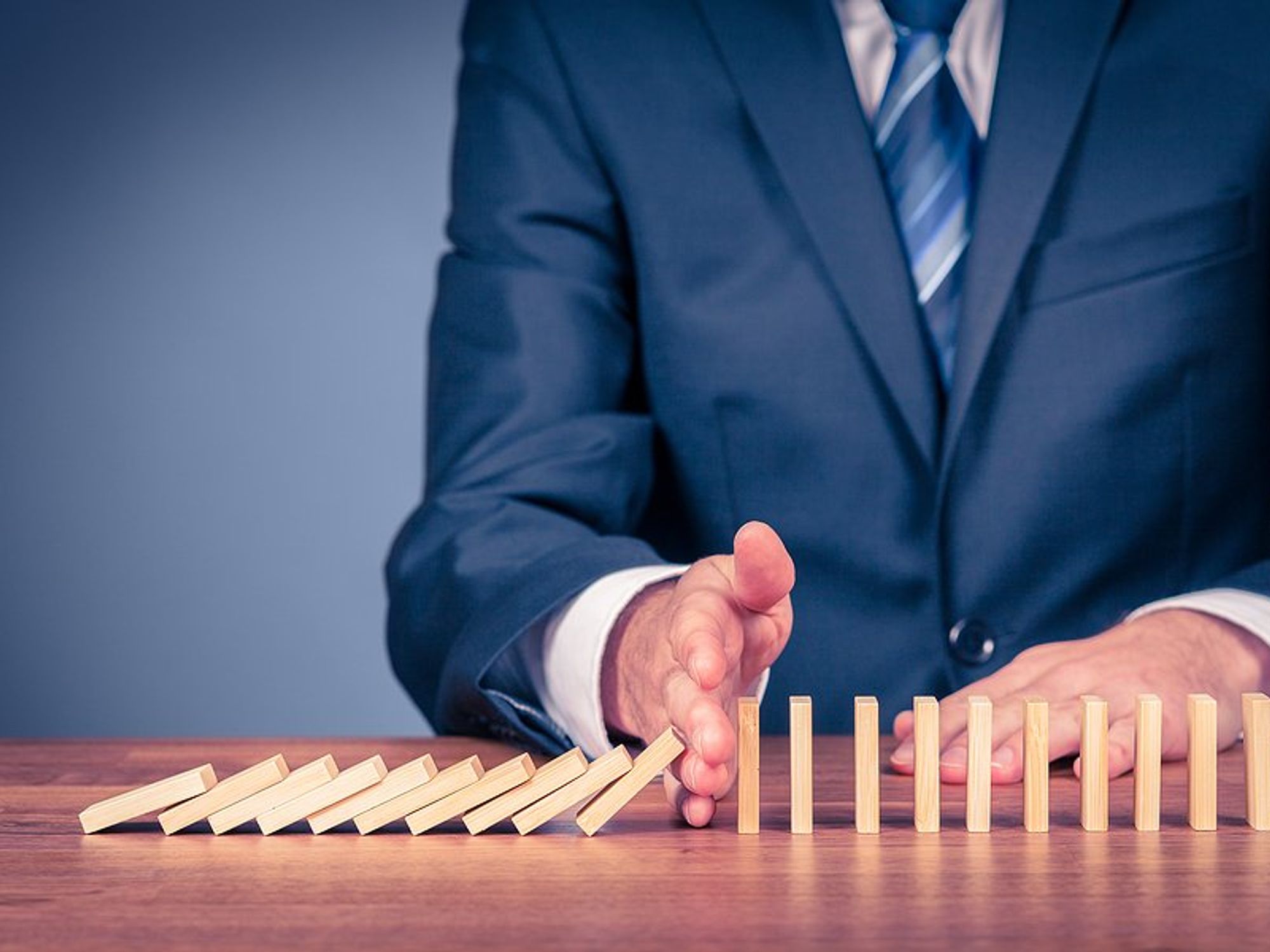 Risk resilience, risk management concept