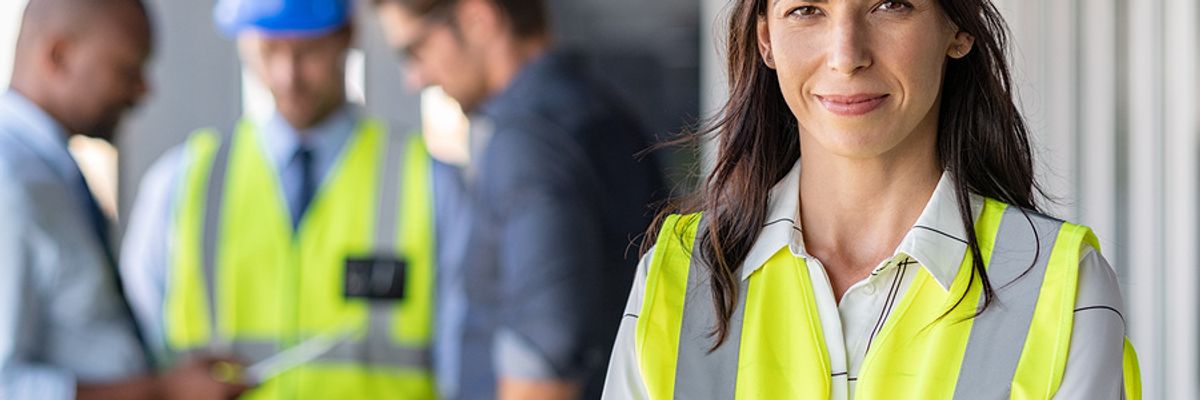 Safety professional happy in her career