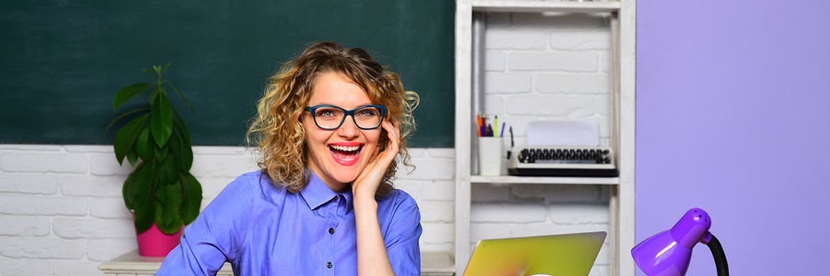 Teacher excited to start her new job