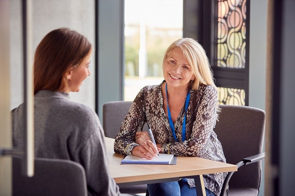 Teacher gets evaluated before a classroom observation