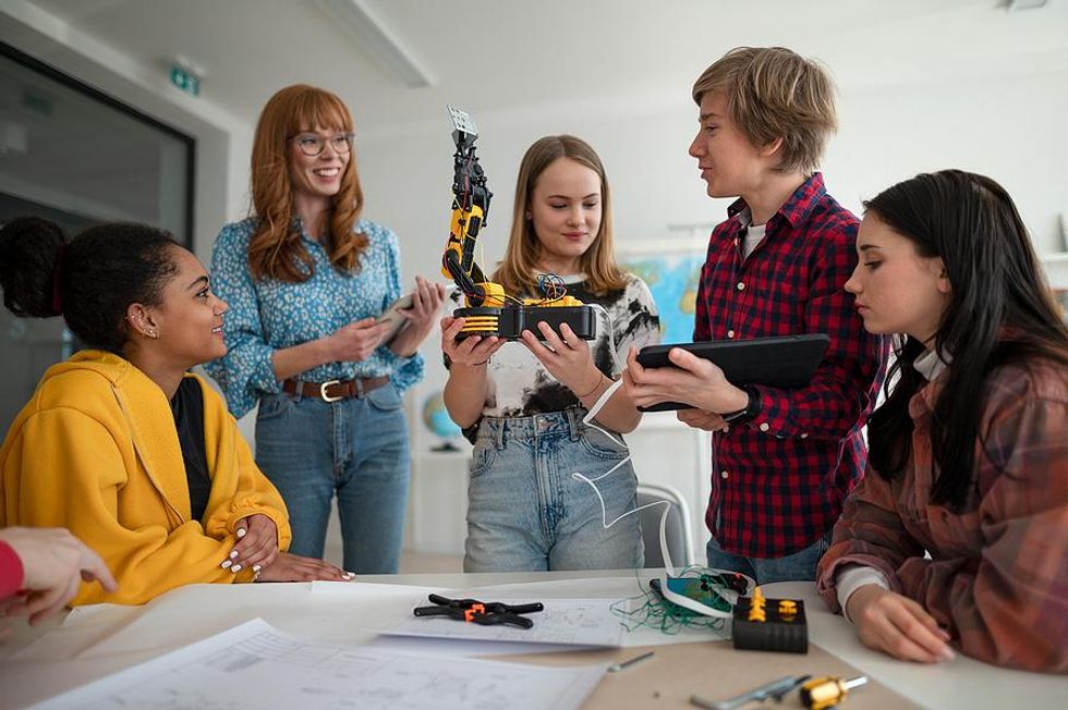 Teacher increases student engagement in her classroom