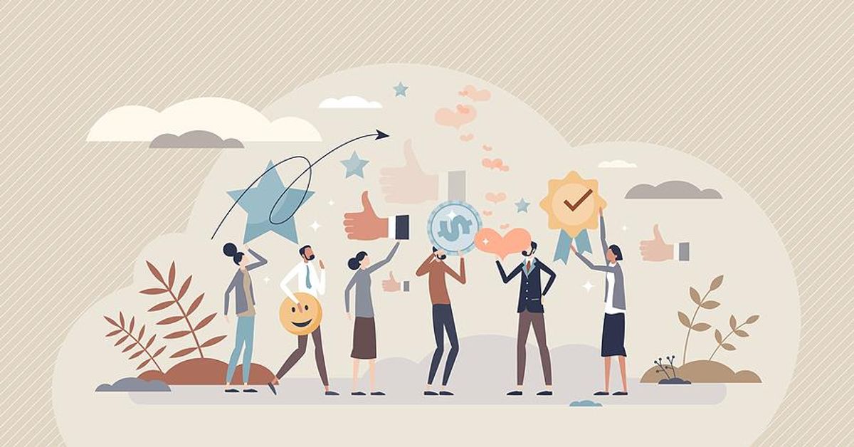 Team motivation and appreciation concept