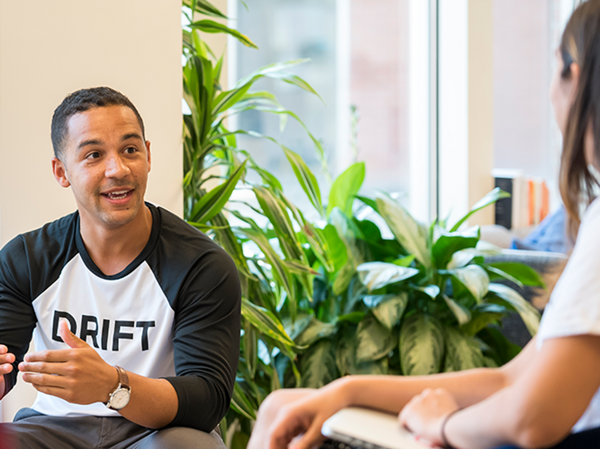 Teamwork and collaboration are at the center of the company culture at Drift.
