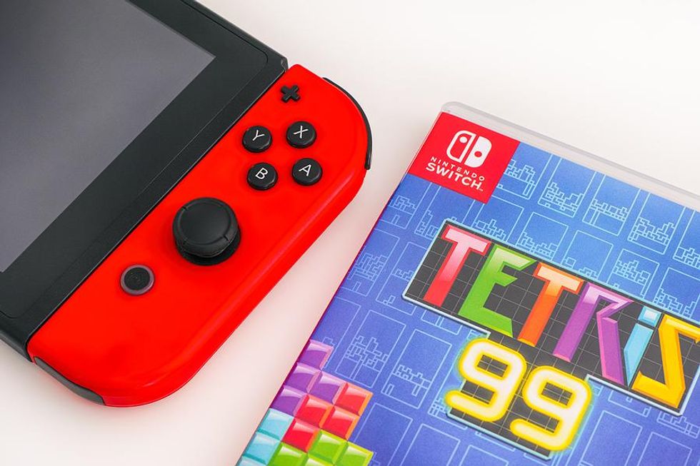 Tetris video game