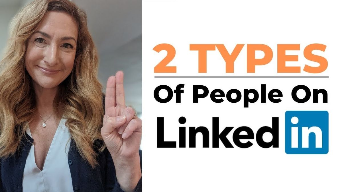 The Two Types Of People On LinkedIn