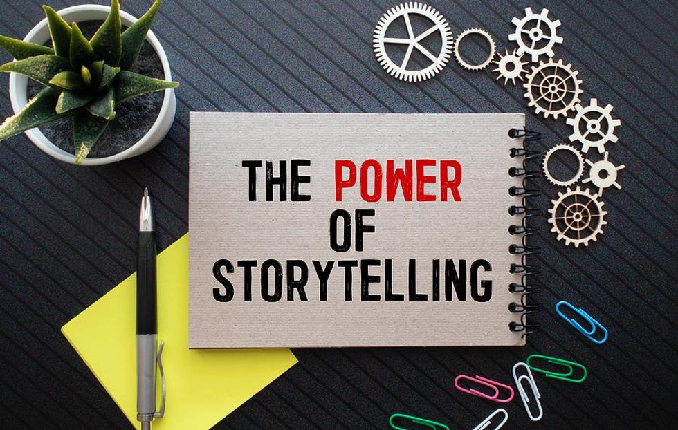 the power of storytelling concept