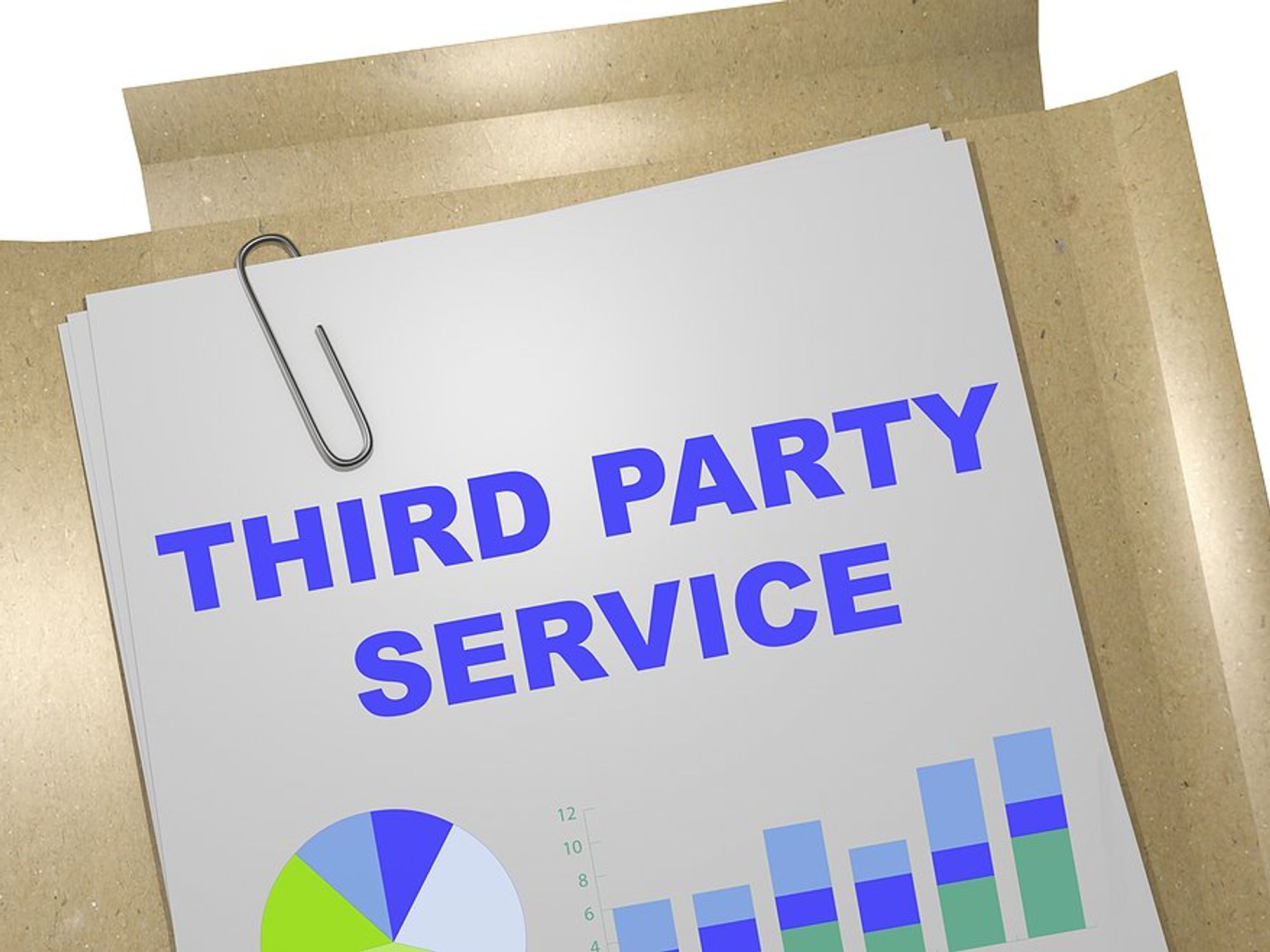 Third-party service/vendor concept
