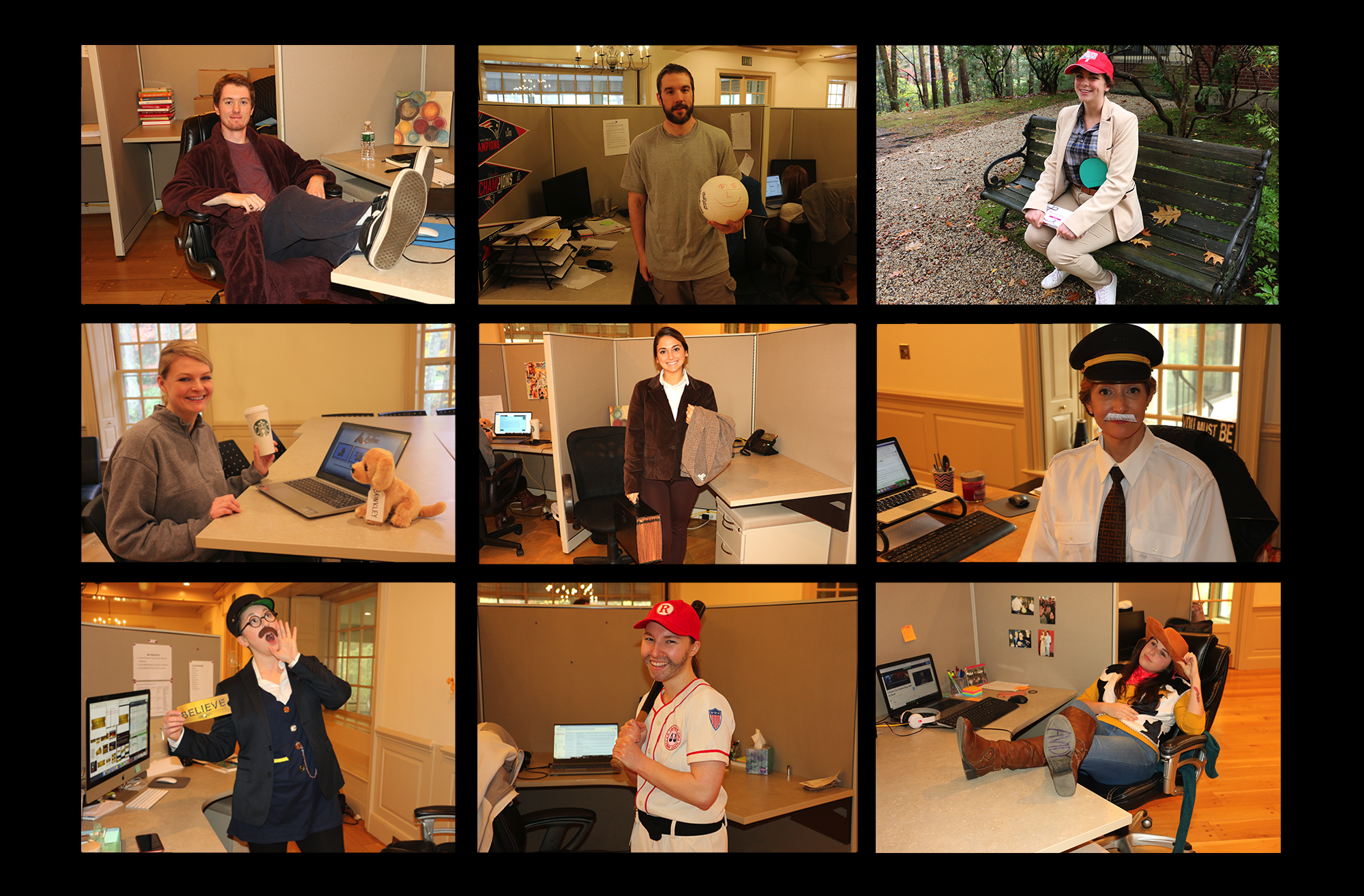 Tom Hanks Halloween costume competition for work