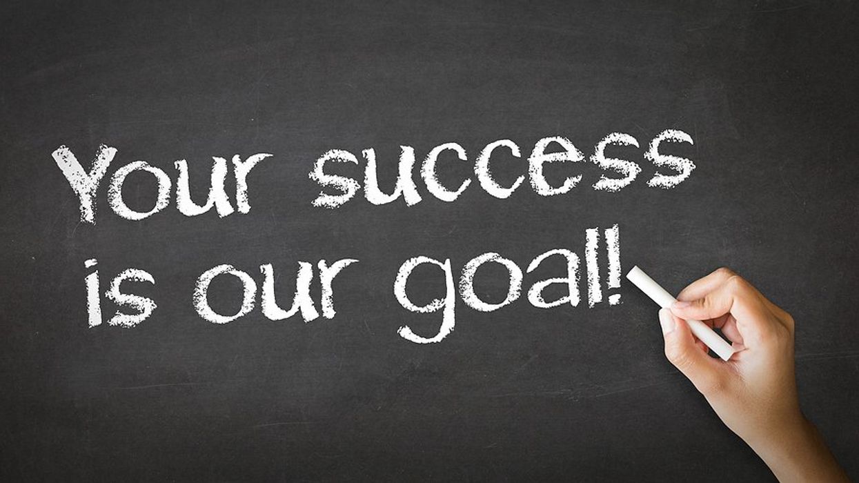 Trusted business partner, success, goal concept