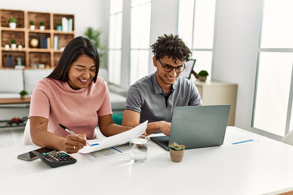 Two colleagues talk about career management