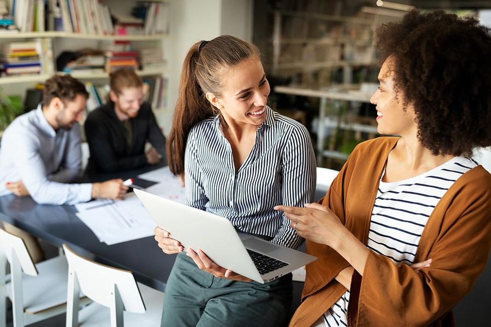 Two women passionate about their work