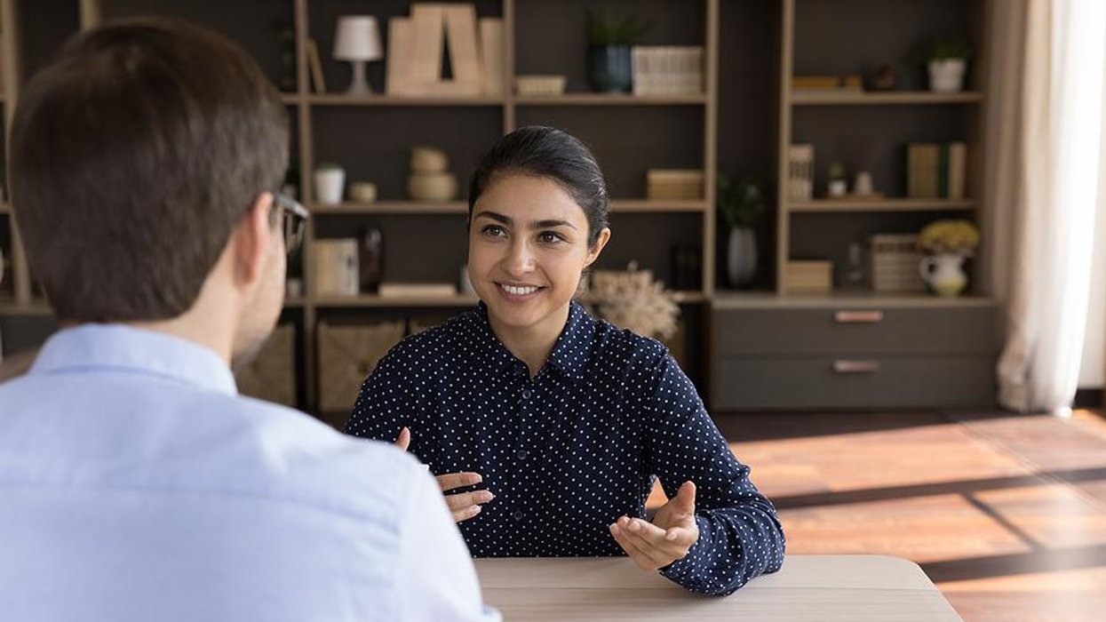 Woman asks for a raise