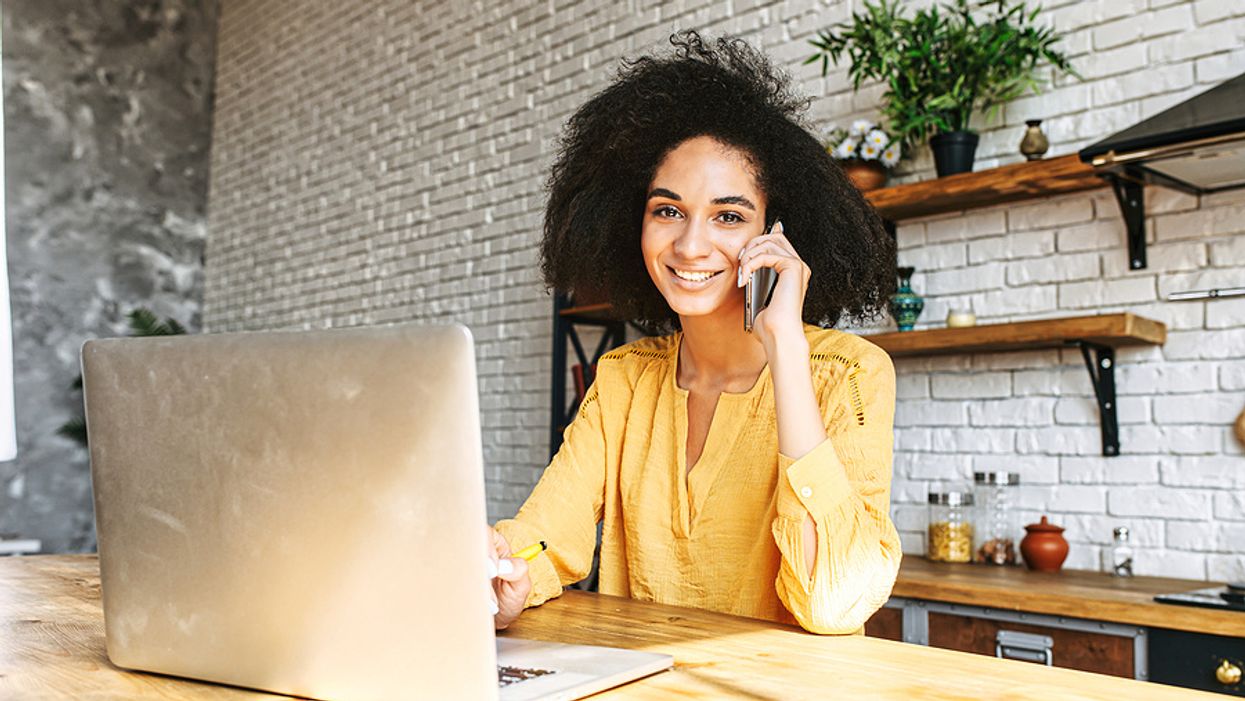 Woman finds a hiring manager's name