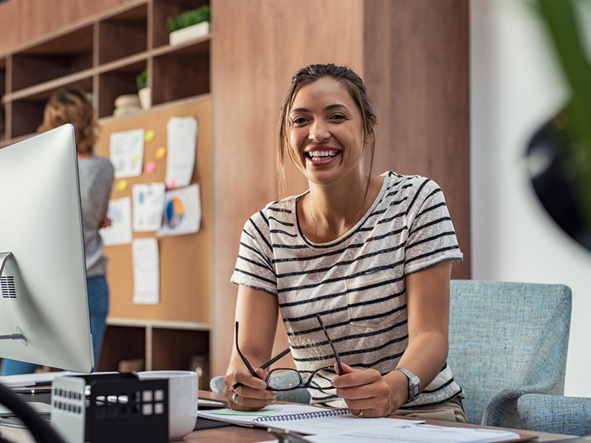 Woman finds career happiness