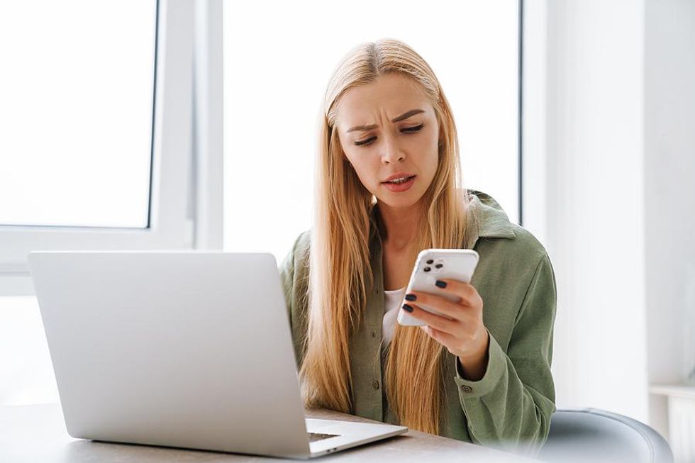 Woman frustrated by the lack of good job opportunities