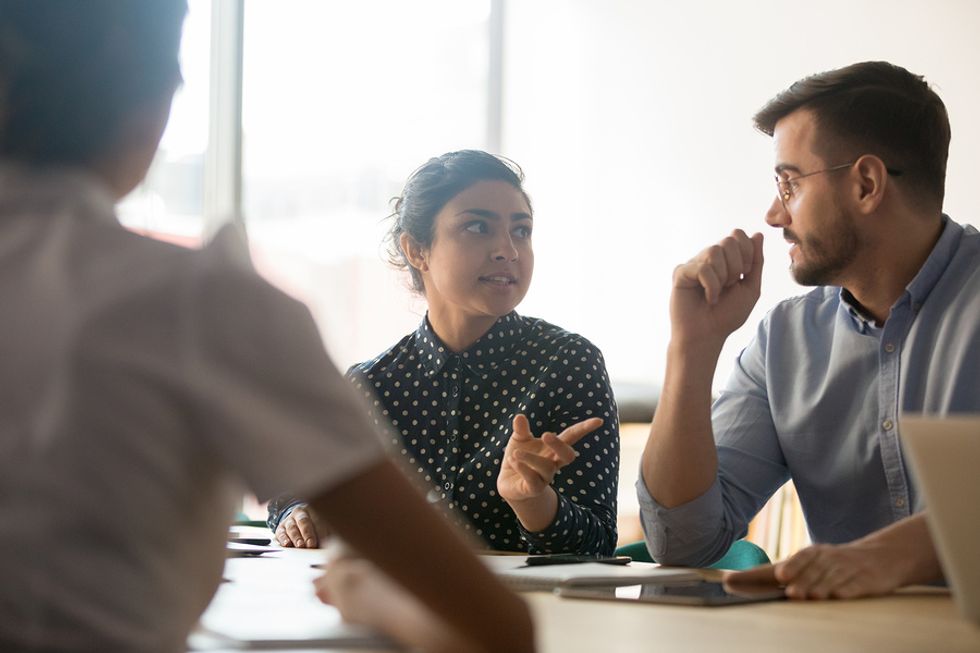 Woman in channel sales with good time management