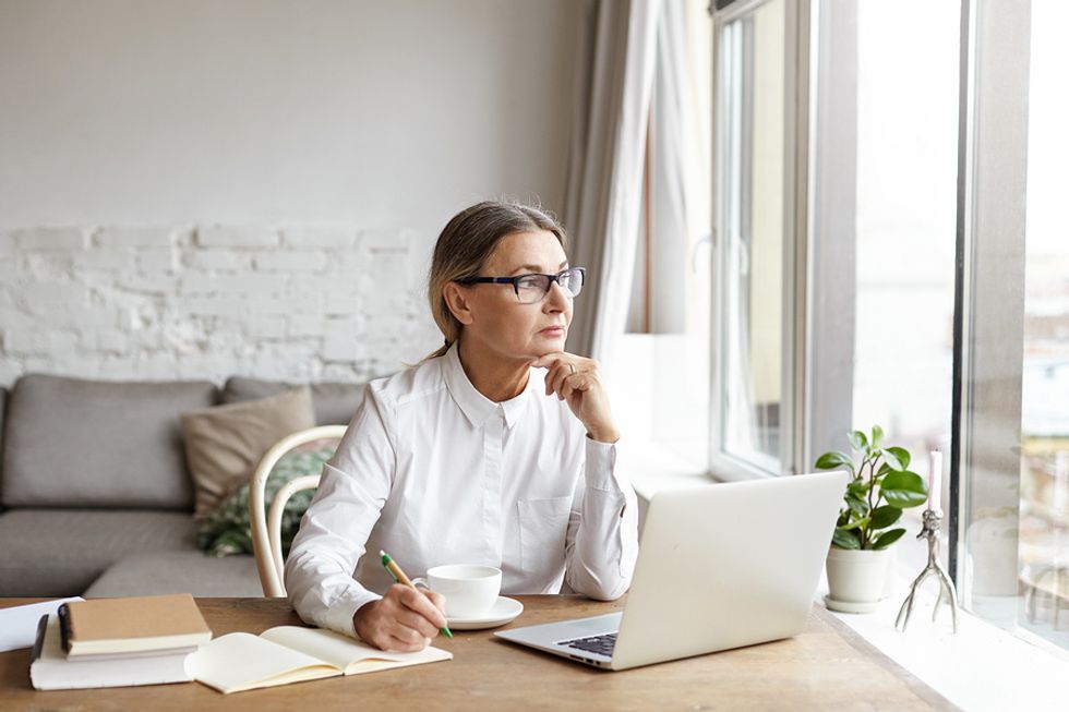 Woman prepares her career for another recession