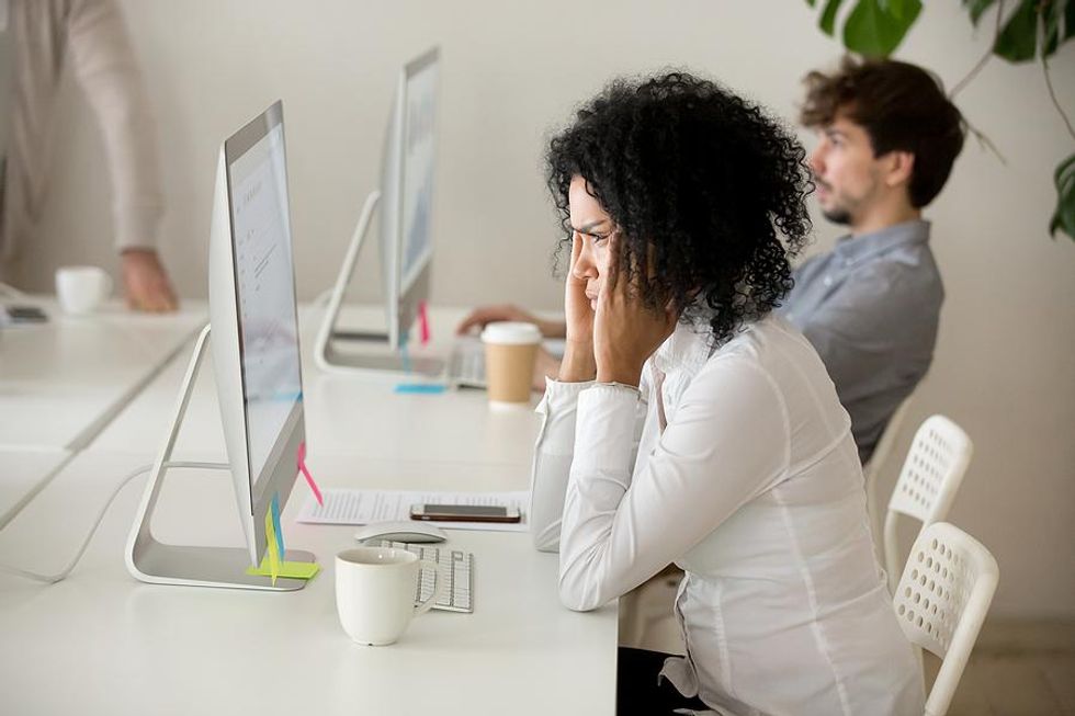 Woman receives a salary reduction during COVID-19