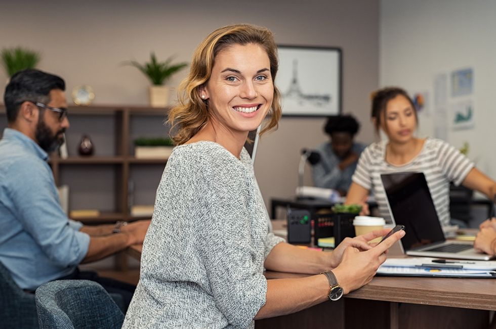 Woman stands out as a great employee