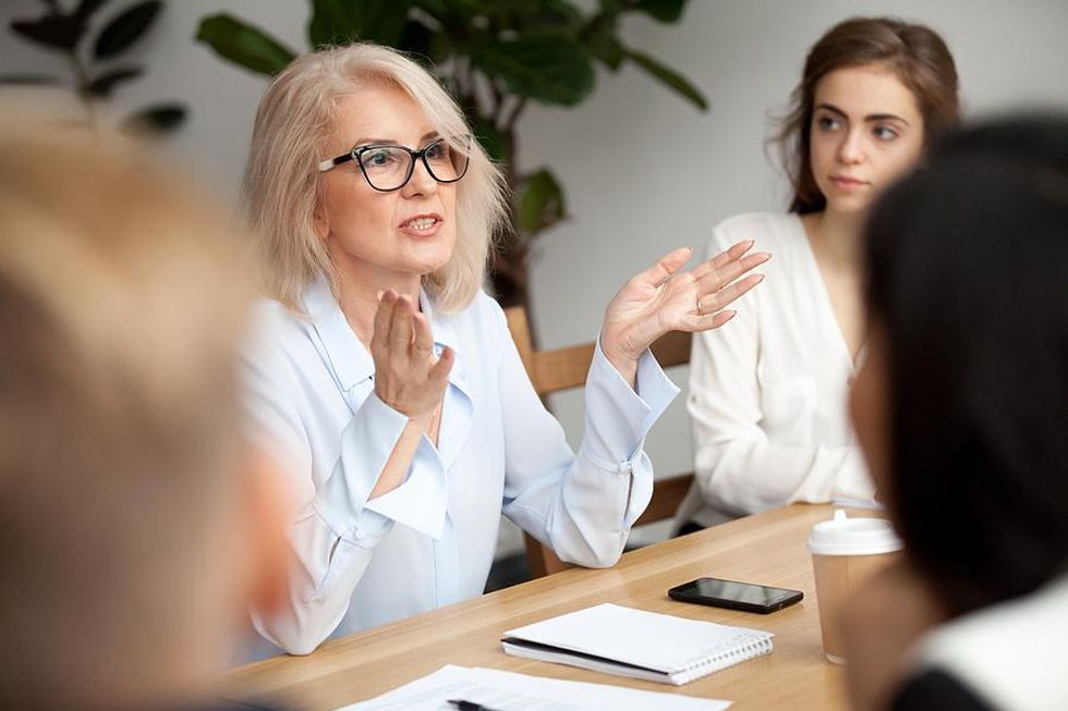 Woman works as an educational consultant