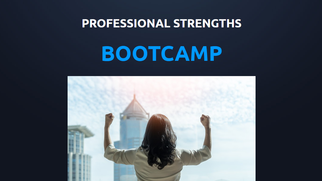 Work It Daily's Professional Strengths Bootcamp