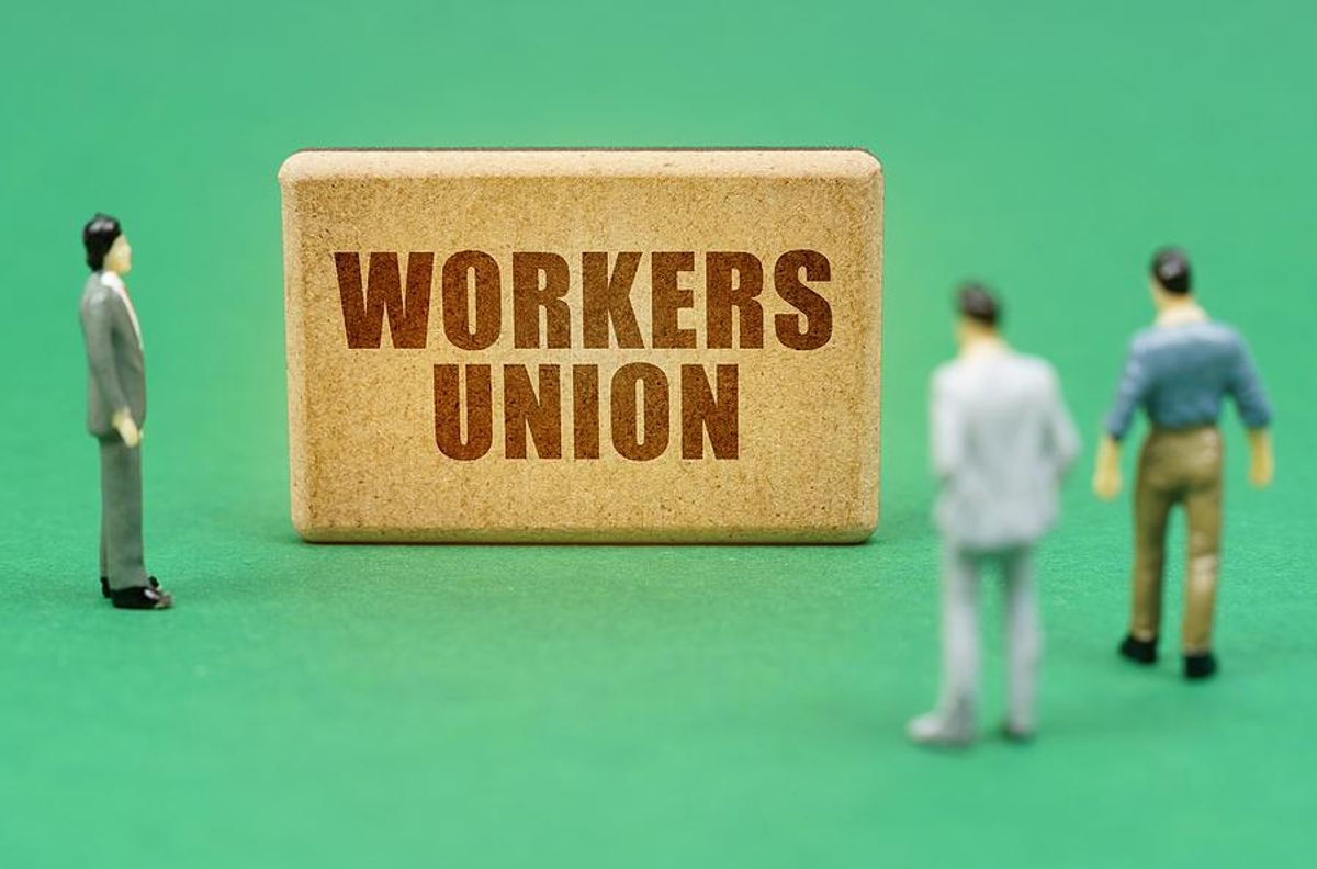 Workers union, labor union concept