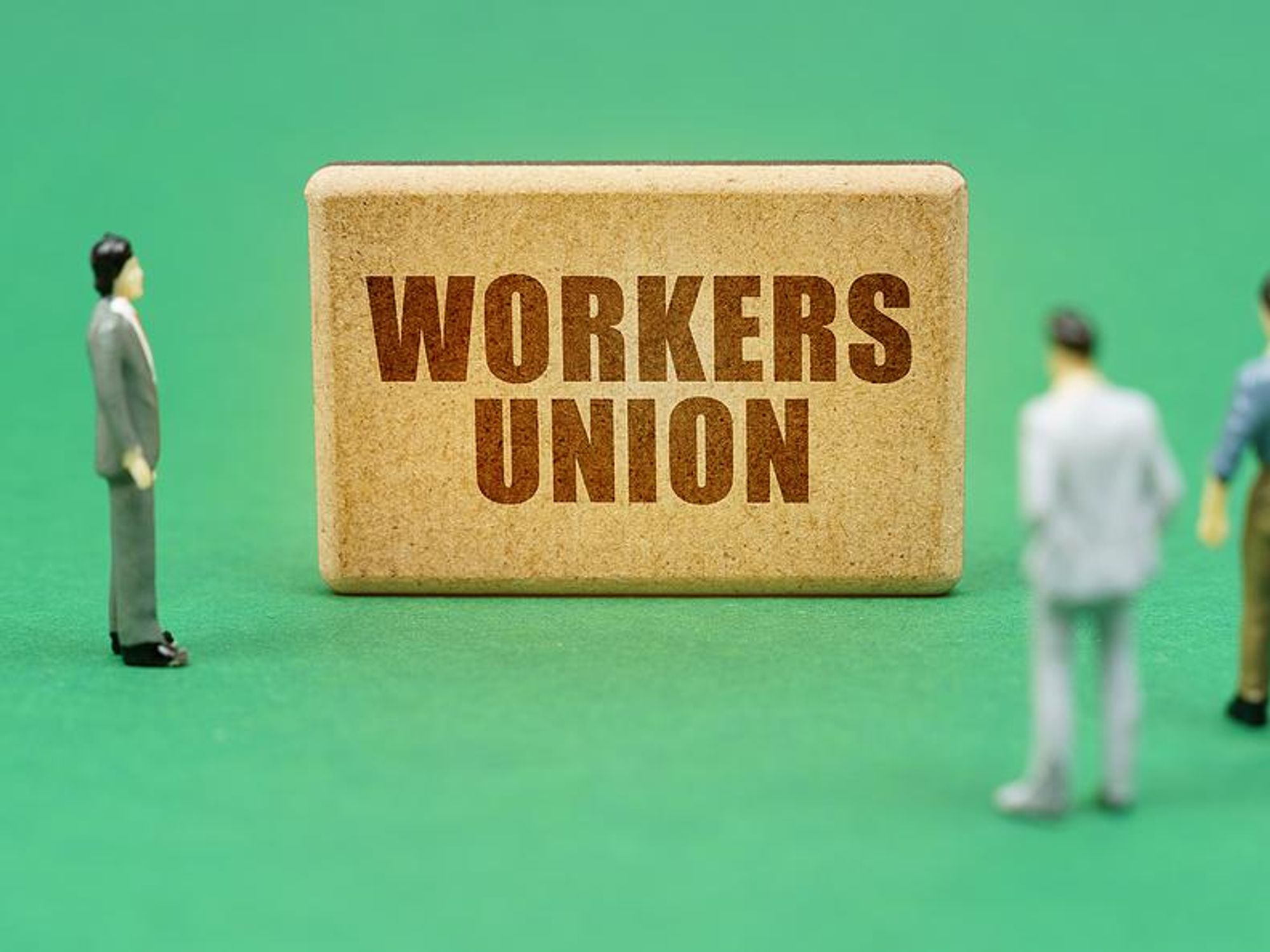 Workers union, labor union concept