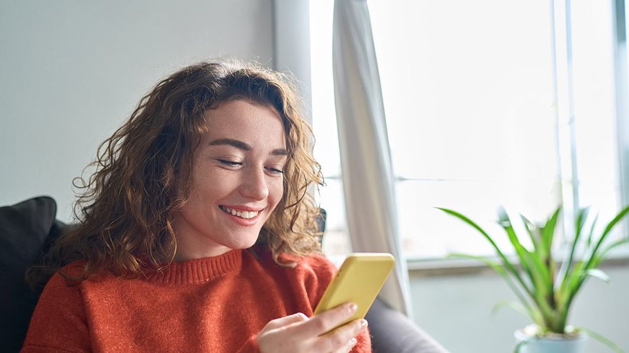 Young Gen Z professional feels hopeful during her job search