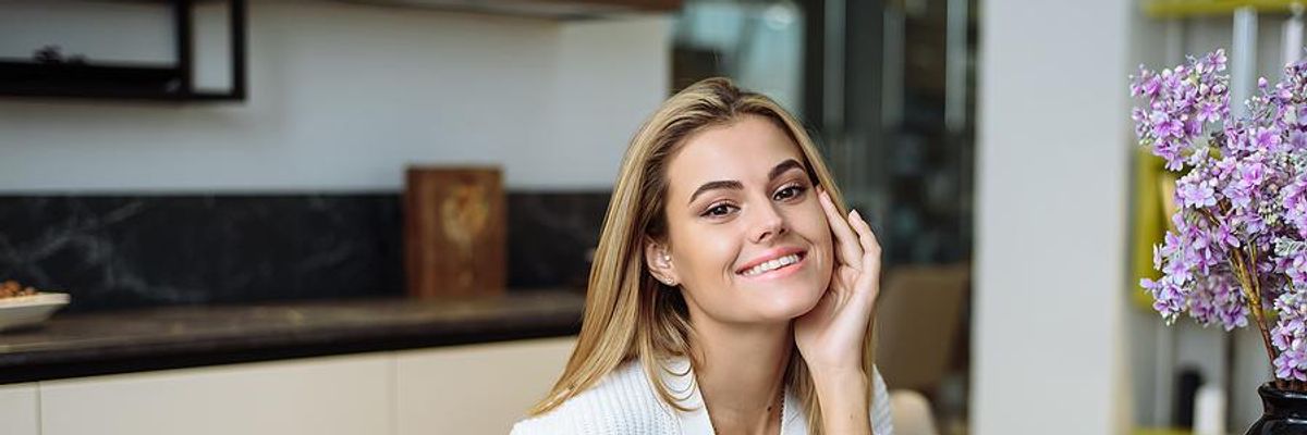Young professional works on her bucket list of companies that she wants to interview with.